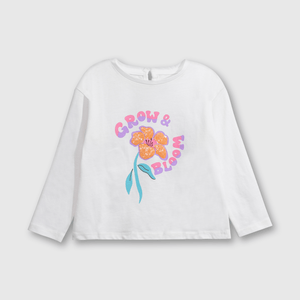 Polo Colección Niña blanco