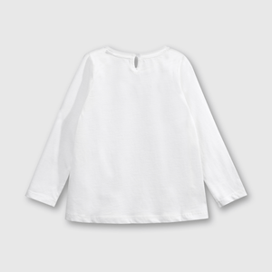 Polo Colección Niña blanco