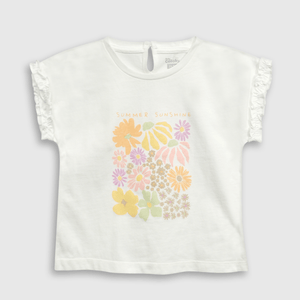 Polo Colección Niña blanco