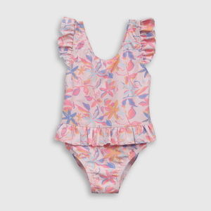 Traje de baño Playa Niña rosado
