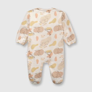 Enterizo de bebé niño winnie the pooh beige