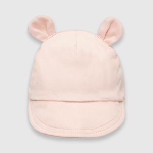 Gorro de bebé niña de gabardina pink / rosado