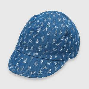 Gorro de bebé niña de mezclilla Denim