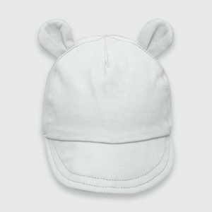 Gorro de bebé niño de gabardina Gris melange