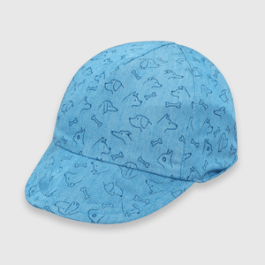 Gorro de bebé niño de mezclilla Denim