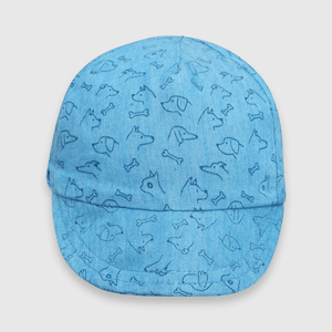 Gorro de bebé niño de mezclilla Denim