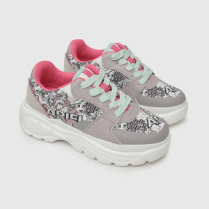 Zapatilla de niña disney ariel lavanda