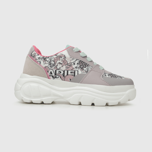 Zapatilla de niña disney ariel lavanda