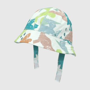 Sombrero de bebé niño de gabardina Crema