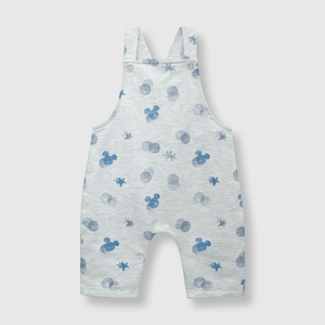 Jardinera de bebé niño Mickey de bebe niño Mickey Gris melange