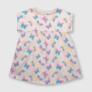 Vestido de bebé niña de algodón bloosom