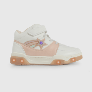 Zapatilla Tematico Luces Niña blanco