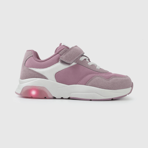 Zapatilla Tematico Luces Niña lila