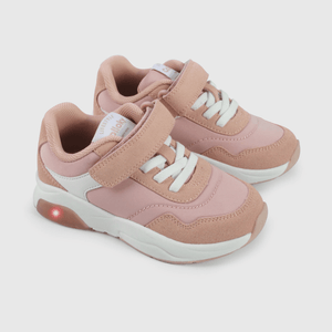 Zapatilla Tematico Luces Niña rosado