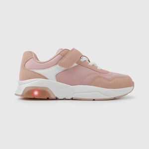 Zapatilla Tematico Luces Niña rosado