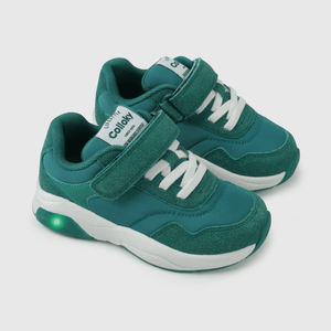 Zapatilla Tematico Luces Niño verde