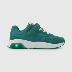 Zapatilla Tematico Luces Niño verde