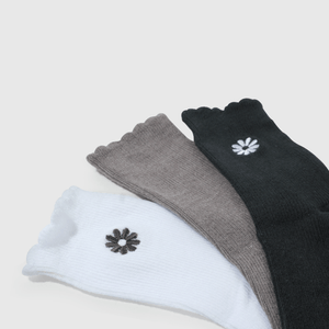 Medias 3/4 Colección Niña gris