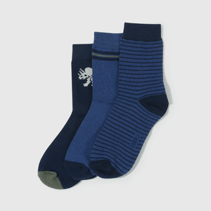 Medias 3/4 Colección Niño azul