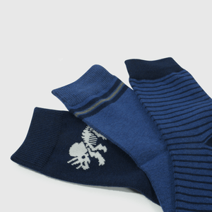 Medias 3/4 Colección Niño azul
