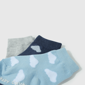 Medias deportivas Colección Niño azul
