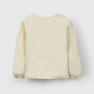 Polerón Colección Niña blanco