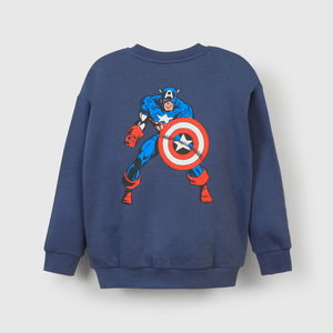 Polerón Marvel Niño azul