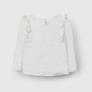 Polo Every day Niña blanco