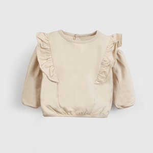 Set Poleron/Body Colección Niña beige