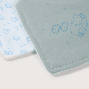Babero Colección Niño celeste