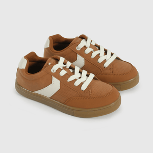 Zapatilla Lifestyle Niño café