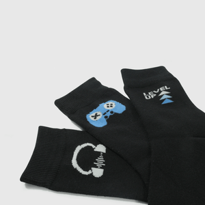 Medias 3/4 Colección Niño negro