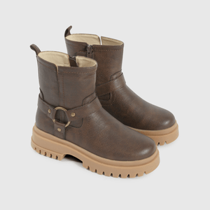 Bootie Colección Girl café