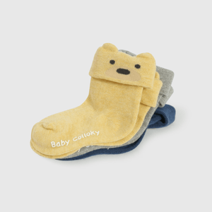 Medias deportivas Colección Niño café