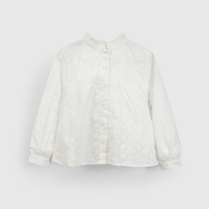 Blusa Colección Niña blanco
