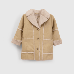 Chaqueta Colección Niña café
