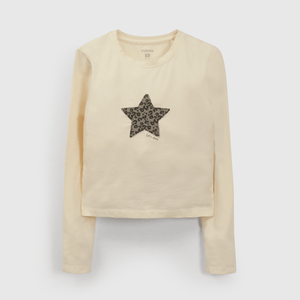 Polo Colección Niña beige