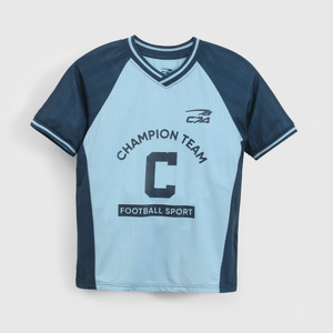 Polo Deportivo Niño azul