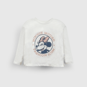 Polo Disney Niña blanco