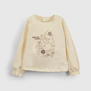 Polo Disney Niña blanco
