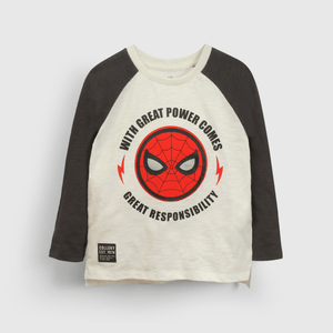 Polo Marvel Niño blanco