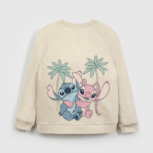 Polerón Disney Niña beige