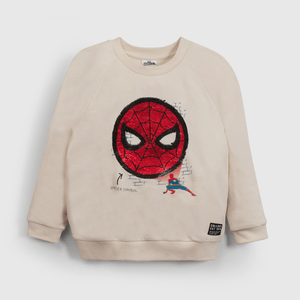 Polerón Marvel Niño blanco