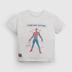 Polo Marvel Niño blanco