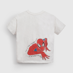 Polo Marvel Niño blanco