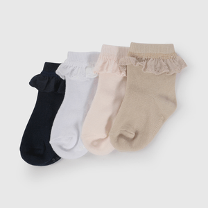 Medias Colección Niña blanco