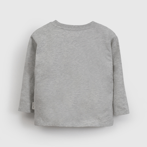 Polo Marvel Niño gris