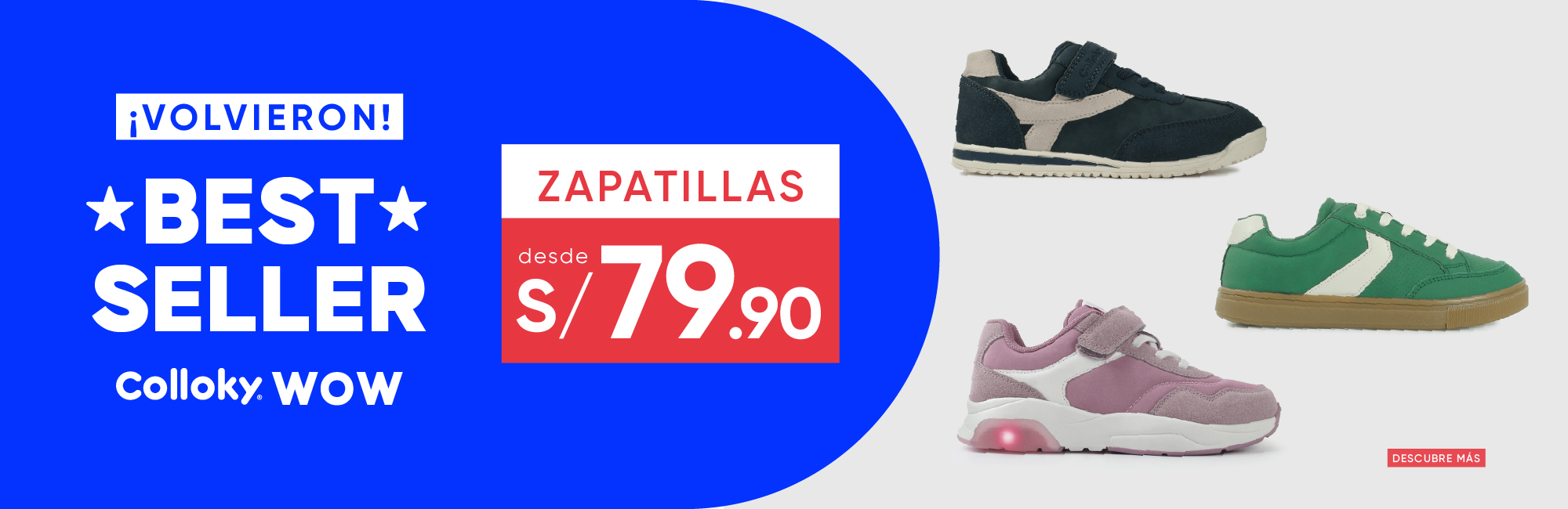 Colloky Wow Zapatillas